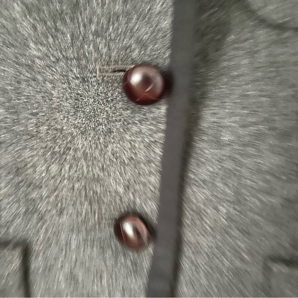 NWT Vintage J.Crew Herringbone Grey Wool blazer sz 10 - Picture 16 of 16